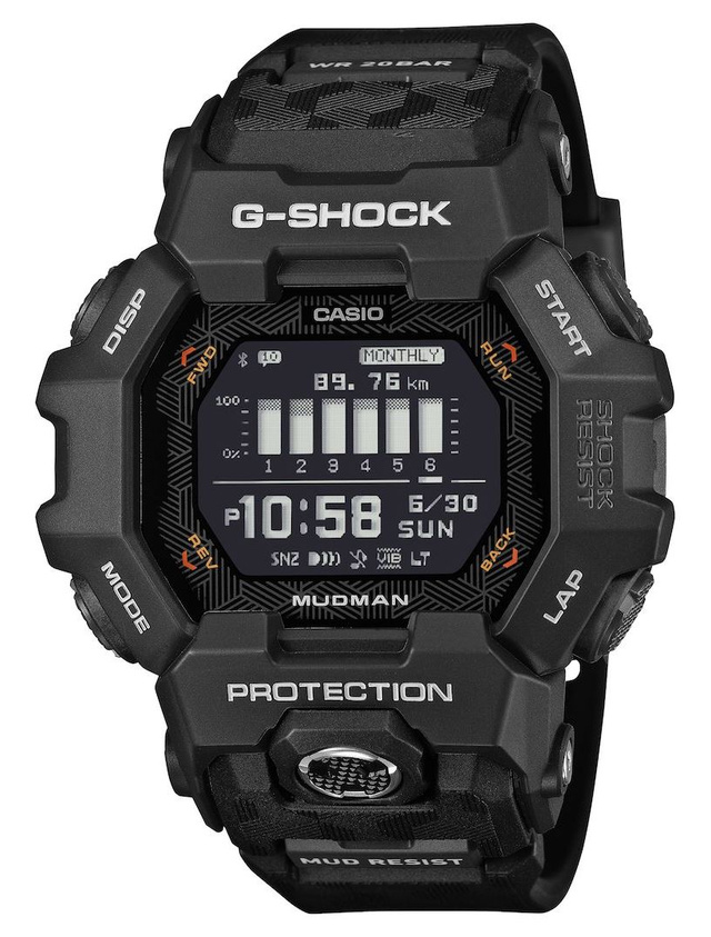 Casio представила G-SHOCK MUDMAN GDG-B100 с MIP-экраном и красной подсветкой