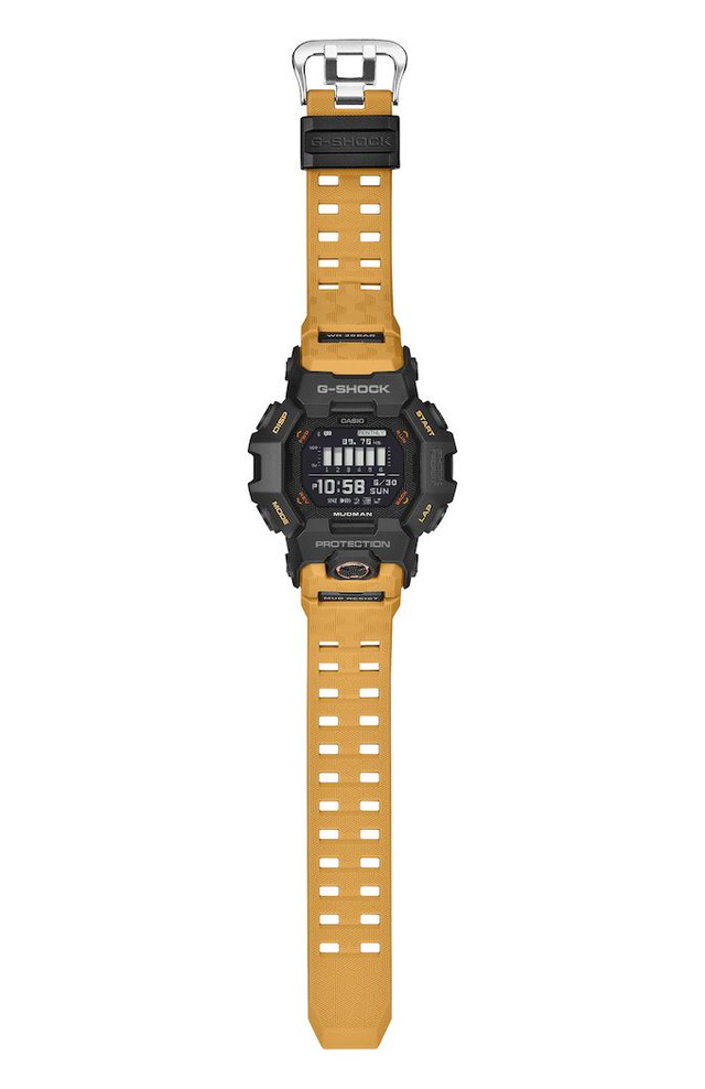 Casio представила G-SHOCK MUDMAN GDG-B100 с MIP-экраном и красной подсветкой