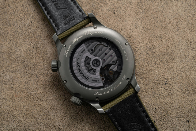 Chopard представила лимитированные L.U.C Time Traveler One Khaki из керамизованного титана