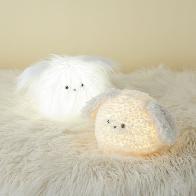 Francfranc выпустила мягкий светильник-собаку Nui Lamp Dog
