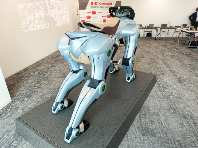 Kawasaki раскрыла план развития ездового робота CORLEO до 2035 года