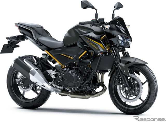 Kawasaki обновила Z250 и Z400 к 2027 году новыми цветами и графикой