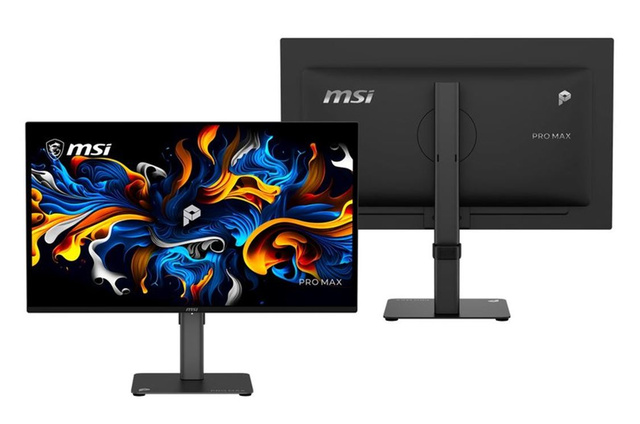 MSI представила мониторы PRO MAX с QD-OLED для работы и творчества