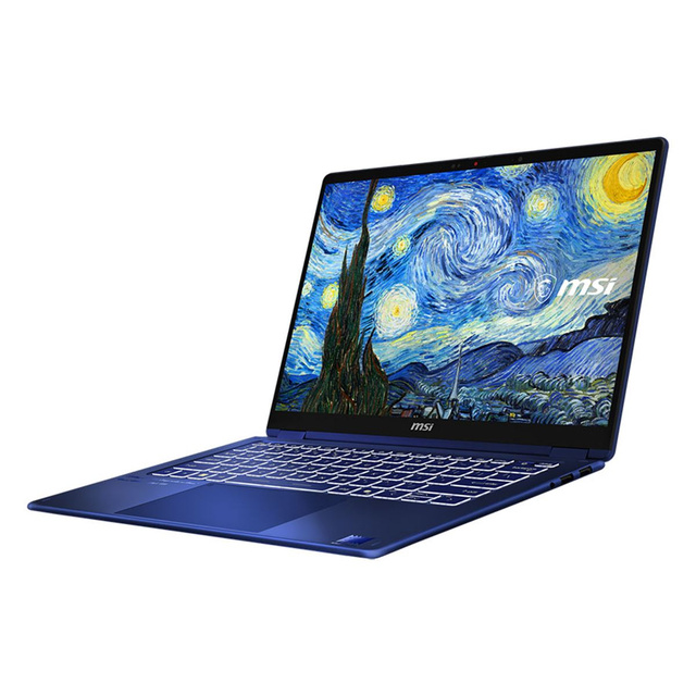 MSI выпустила Prestige 14 Flip AI+ с картинами Ван Гога на корпусе