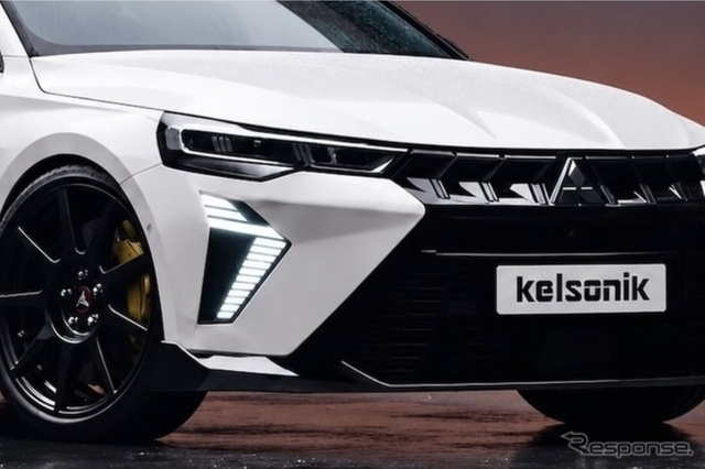Mitsubishi Lancer Evolution XI показали на неофициальных рендерах