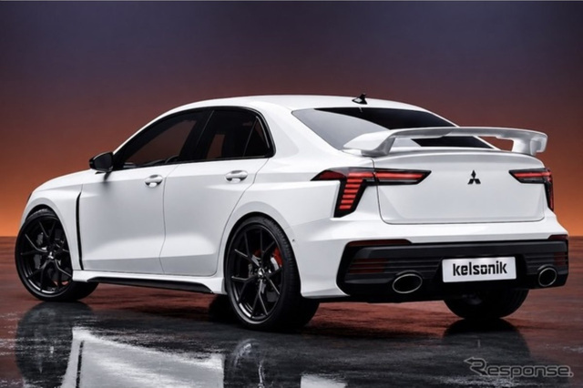 Mitsubishi Lancer Evolution XI показали на неофициальных рендерах