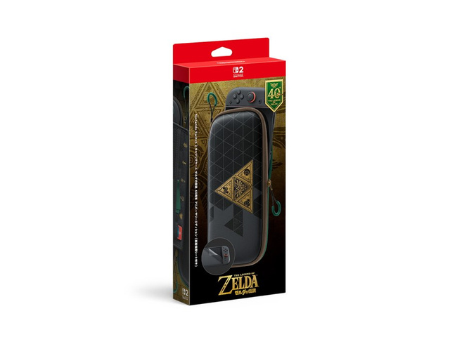 Nintendo украсила Switch 2 трифорсом к 40-летию The Legend of Zelda