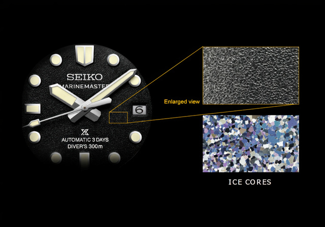 Seiko выпустила Marinemaster HBF001J с циферблатом по мотивам антарктического льда