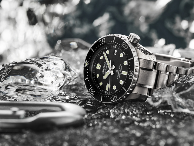 Seiko выпустила Marinemaster HBF001J с циферблатом по мотивам антарктического льда