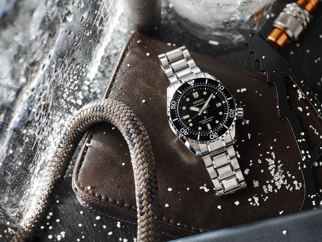 Seiko выпустила Marinemaster HBF001J с циферблатом по мотивам антарктического льда