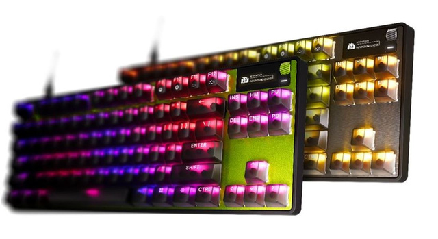 SteelSeries выпустила Apex Pro TKL Gen 3 Cyber и Steel с разным усилием нажатия