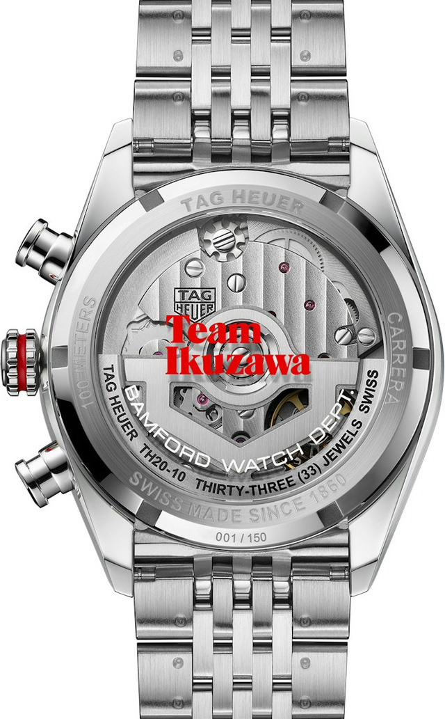 TAG Heuer выпустила Carrera Chronograph × Team Ikuzawa тиражом 150 экземпляров