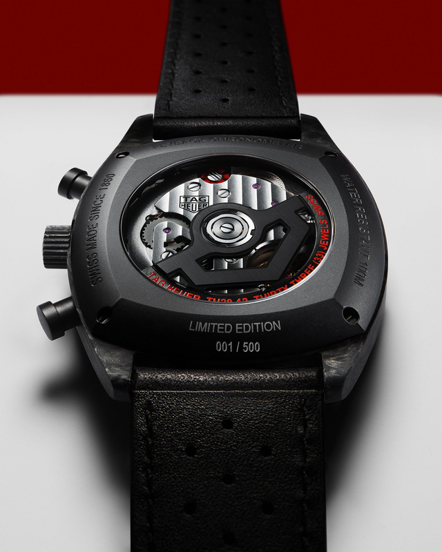 TAG Heuer вернула Monza к 50-летию модели в карбоновом корпусе