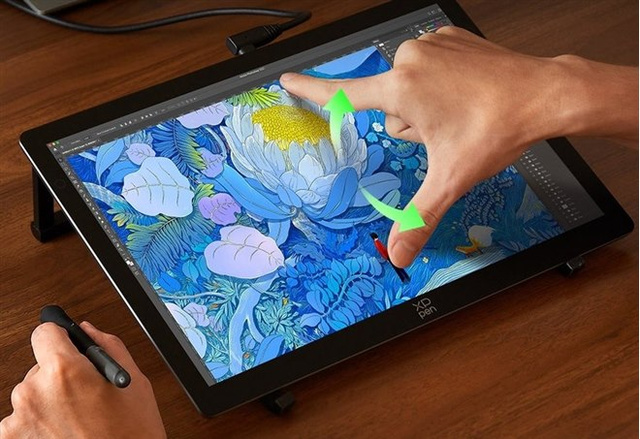 XPPen выпустила OLED-планшет Artist Ultra 14 с виртуальным рабочим столом