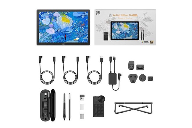 XPPen выпустила OLED-планшет Artist Ultra 14 с виртуальным рабочим столом