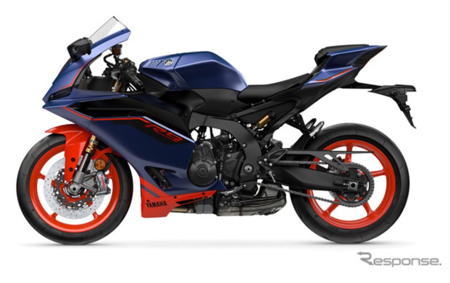 Yamaha добавила YZF-R9 яркую расцветку с алыми колёсами