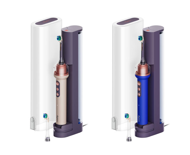 Компания Dyson представила свою новейшую разработку в области ухода за полостью рта — электрическую зубную щетку «Dyson CameraJet», оснащенную функцией водяного флоссера